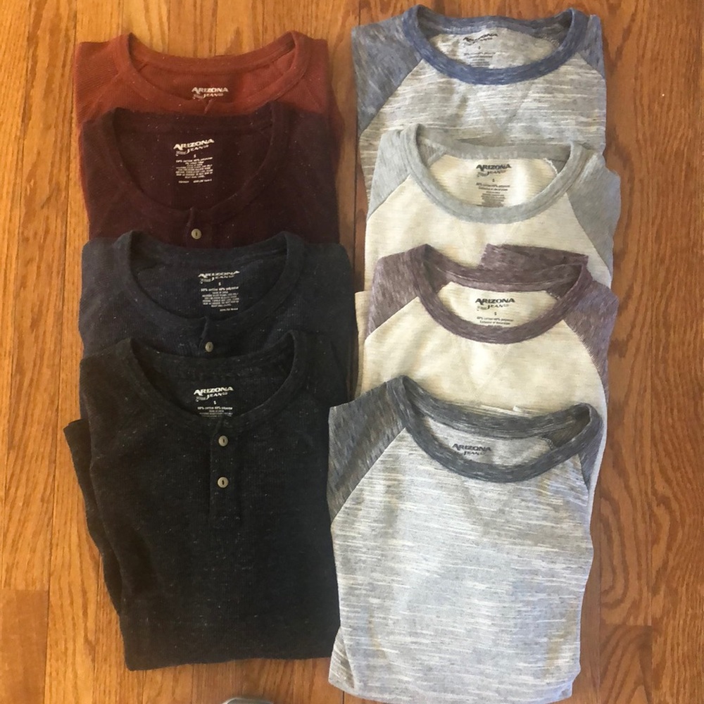 Mens Small - all long sleeve.